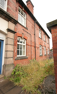 Photograph of Friars Walk Street Drill Hall to right of entrance